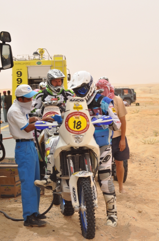 أدنوك مزوّد وقود رئيسي لرالي أبوظبي الصحراوي 2012