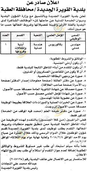 وظائف شاغرة ومدعوون للتعيين في مختلف الوزارات - أسماء