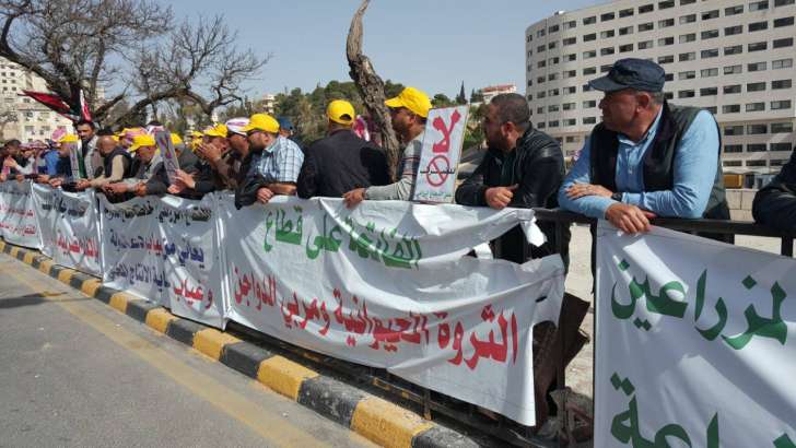 المزارعون الاردنيون يبحثون التصعيد بعد لقاء الحكومة الثلاثاء.. وفعالية نوعية امام النواب اليوم