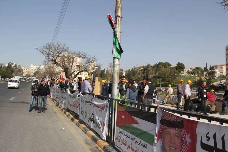 المزارعون يصطحبون الابقار والدجاج إلى اعتصام مجلس النواب - فيديو وصور