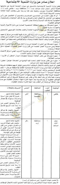 وظائف شاغرة ومدعوون للتعيين في مختلف الوزارات - رابط التقديم+ أسماء