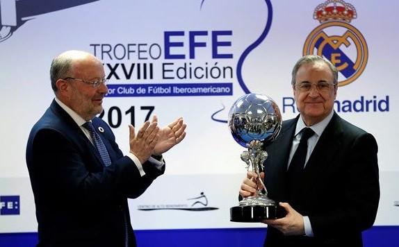 جو 24 بعد جائزة نادي القرن ريال مدريد يتسل م جائزة الكرة الفضية