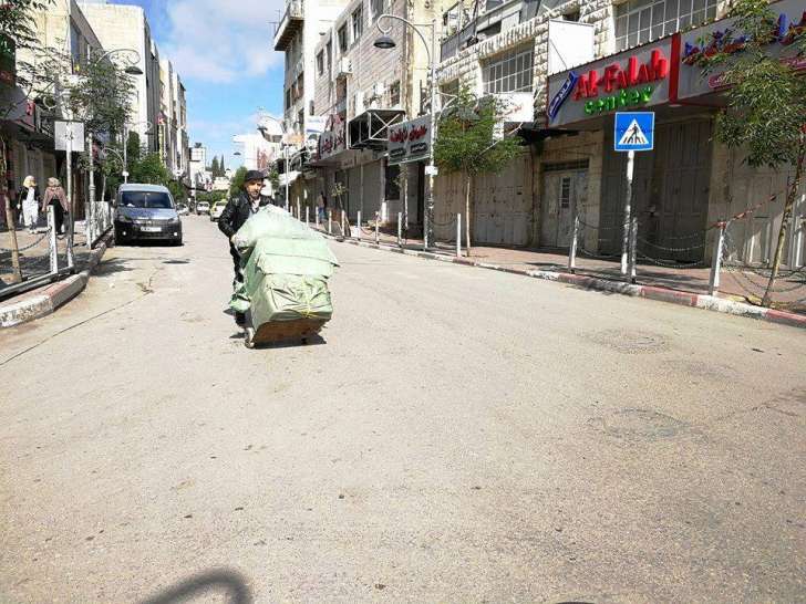 إضراب شامل في الأراضي الفلسطينية_ صور