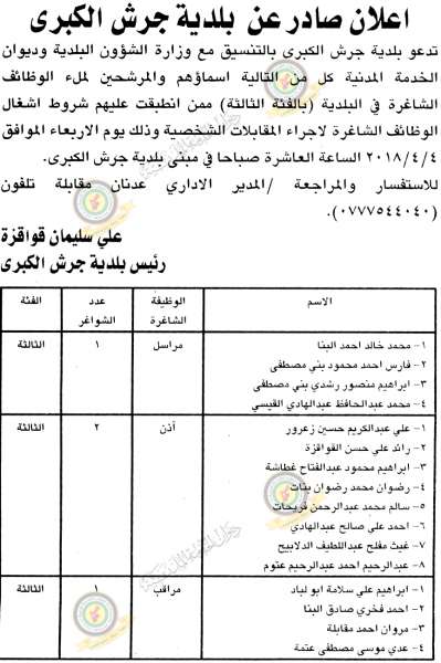 مدعوون للتعيين في مختلف الوزارات - أسماء