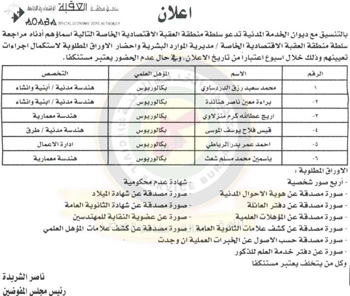 مدعوون للتعيين في مختلف الوزارات - أسماء