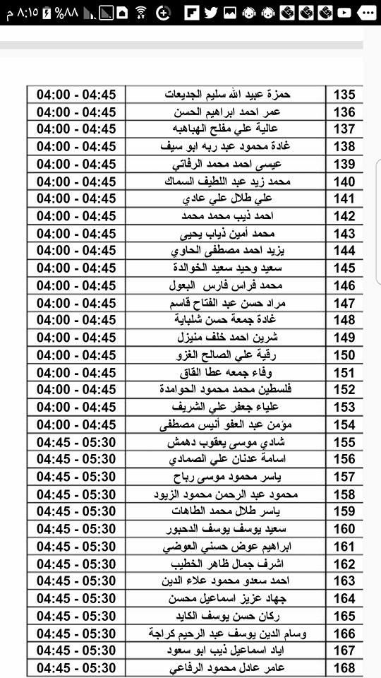 مدعوون لحضور امتحان المعلمين الجدد في التربية- أسماء