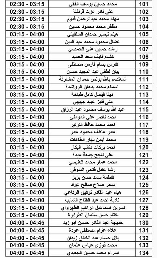 مدعوون لحضور امتحان المعلمين الجدد في التربية- أسماء