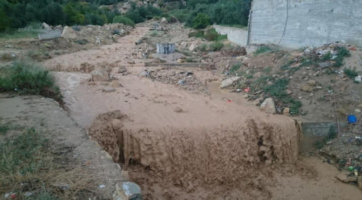 أمطار غزيرة في البترا  - صور 