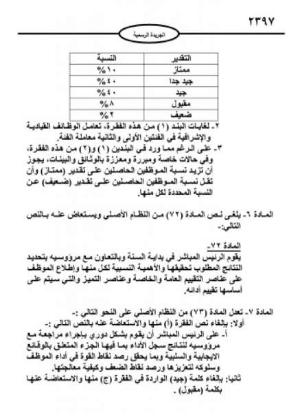 هميسات: تعديلات نظام الخدمة المدنية دخلت حيز التنفيذ اليوم - تفاصيل