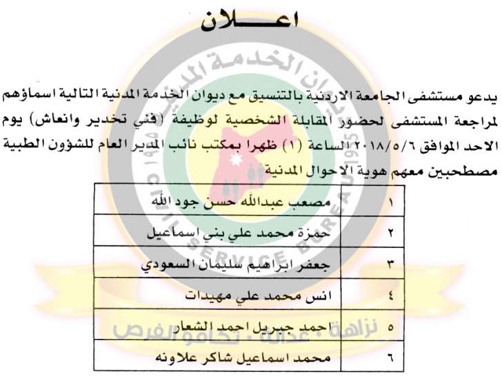 الخدمة المدنية يدعو  للامتحان التنافسي للتعيين في مختلف الوزارات - أسماء