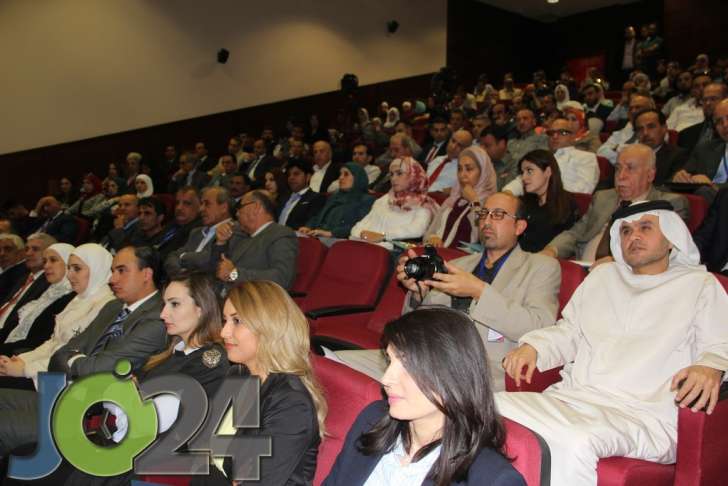 شاهد بالصور .. افتتاح مؤتمر حوكمة  الاعلام  في الوطن العربي في جامعة الشرق الاوسط 