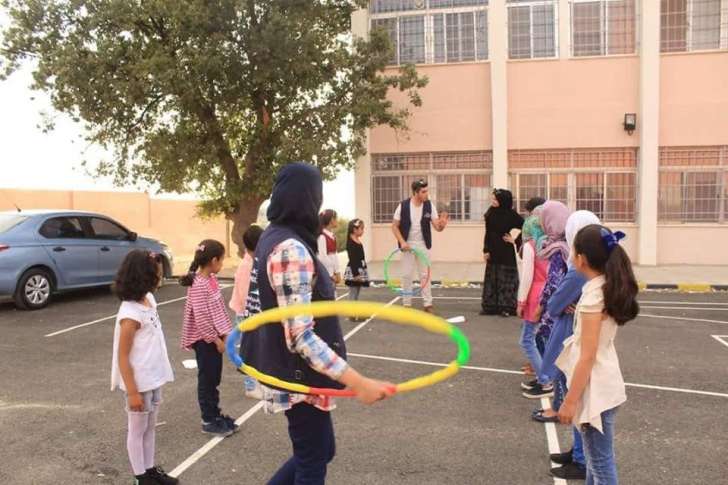 عجلون : يوم ترفيهي للاطفال في الجبل الأخضر 