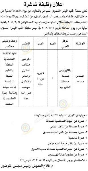 وظائف شاغرة ومدعوون للتعيين في مختلف الوزارات - أسماء