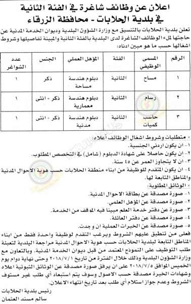 وظائف شاغرة ومدعوون للتعيين في مختلف الوزارات - أسماء