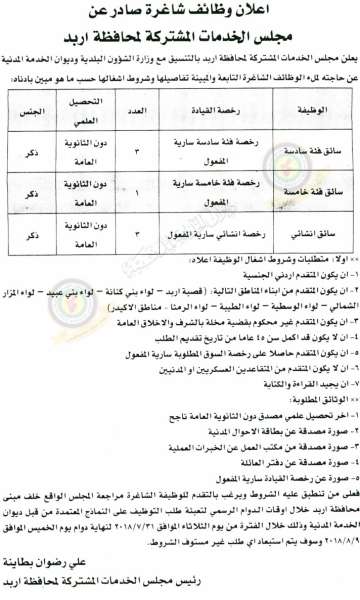 وظائف شاغرة ومدعوون للتعيين في مختلف الوزارات - أسماء