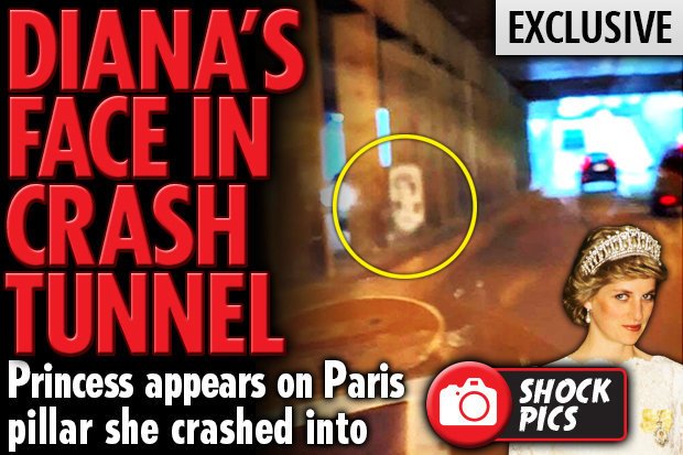  صدمة... الأميرة ديانا تظهر في النفق الذي ماتت فيه