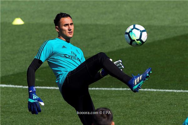 النمر الوردي يظهر في تدريبات ريال مدريد