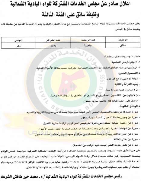 وظائف شاغرة ومدعوون للتعيين في مختلف الوزارات - أسماء