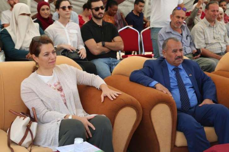 البناء الأخضر المعمارية تشارك في افتتاح مشروع Greening the desert‏