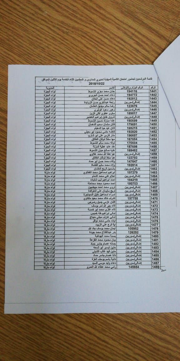 تعميم من وزارة التربية والتعليم  بخصوص  عقد امتحانات - تفاصيل