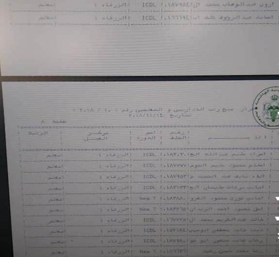 ترقية معلمين ومنحهم حوافز مالية - أسماء