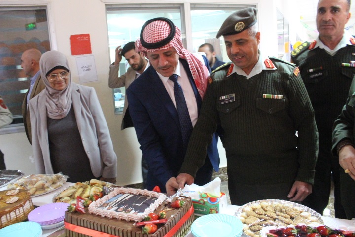 رئيس بلدية سحاب الدكتور عباس المحارمه يرعى ويدعم يوم التغيير في مدينة الحسين الطبية