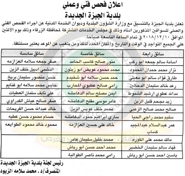 مدعوون للتعيين ووظائف شاغرة في مختلف الوزارات - أسماء