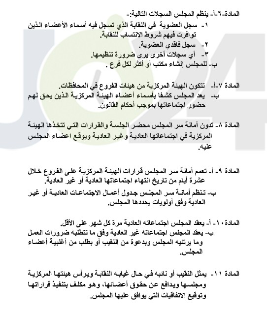 النظام الداخلي لنقابة المعلمين يدخل حيز التنفيذ.. ويحدد آلية انتخابات الفروع والمجلس - تفاصيل