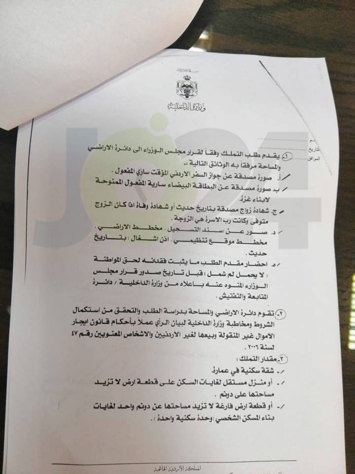 الصايغ لـ الاردن24: تلقينا آلاف الطلبات لتملك الغزيين مساكن.. ونخضعها للتدقيق الامني