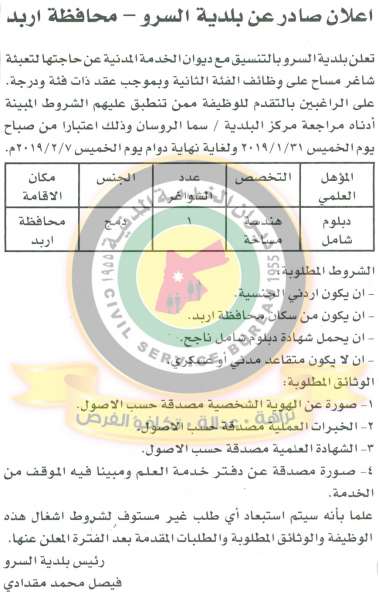 وظائف شاغرة ومدعوون للتعيين في مختلف الوزارات - أسماء