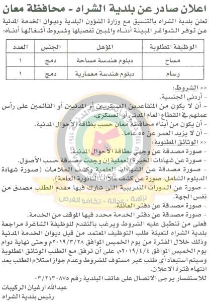 ديوان الخدمة يعلن عن وظائف شاغرة ومدعوون للتعيين في مختلف الوزارات - اسماء