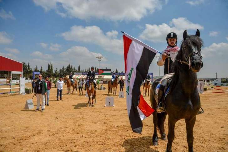 فرسان الاردن يتألقون في بطولة الربيع الدولية للقفز عن الحواجز - صور