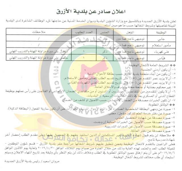 الخدمة المدنية يعلن وظائف شاغرة في مختلف الوزارات - تفاصيل