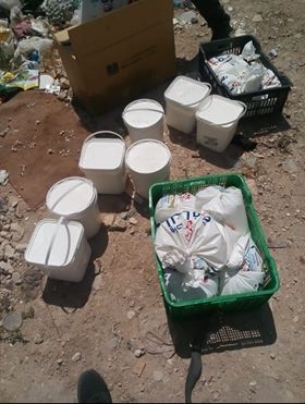 إتلاف 150 كليو غراما من الألبان الفاسدة في الزرقاء