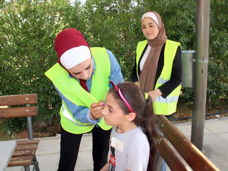 جامعة الشرق الأوسط تحتفي  بأطفال جمعية عندي حلم 