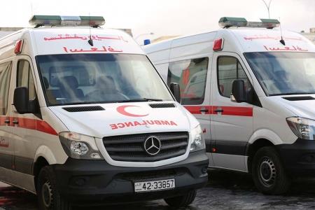 5 إصابات بحادث تدهور في عمان