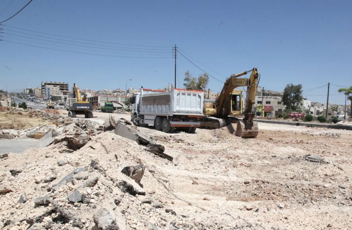 بيان من امانة عمان حول تنفيذ تقاطع طارق