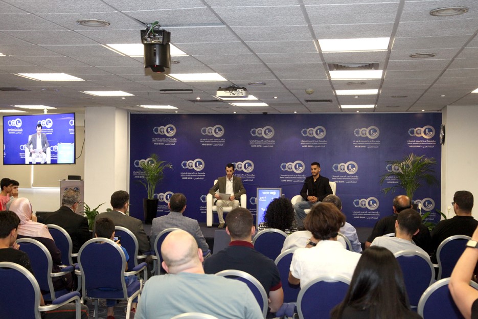 أبو غوش في شومان: النجاح ليس ضربة حظ أو صدفة