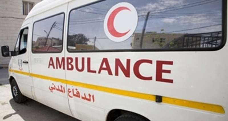 إصابة 14 شخصا بانقلاب باص (اربد  عمان)