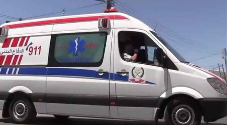 8 اصابات بحادثين في الكرك و عمان
