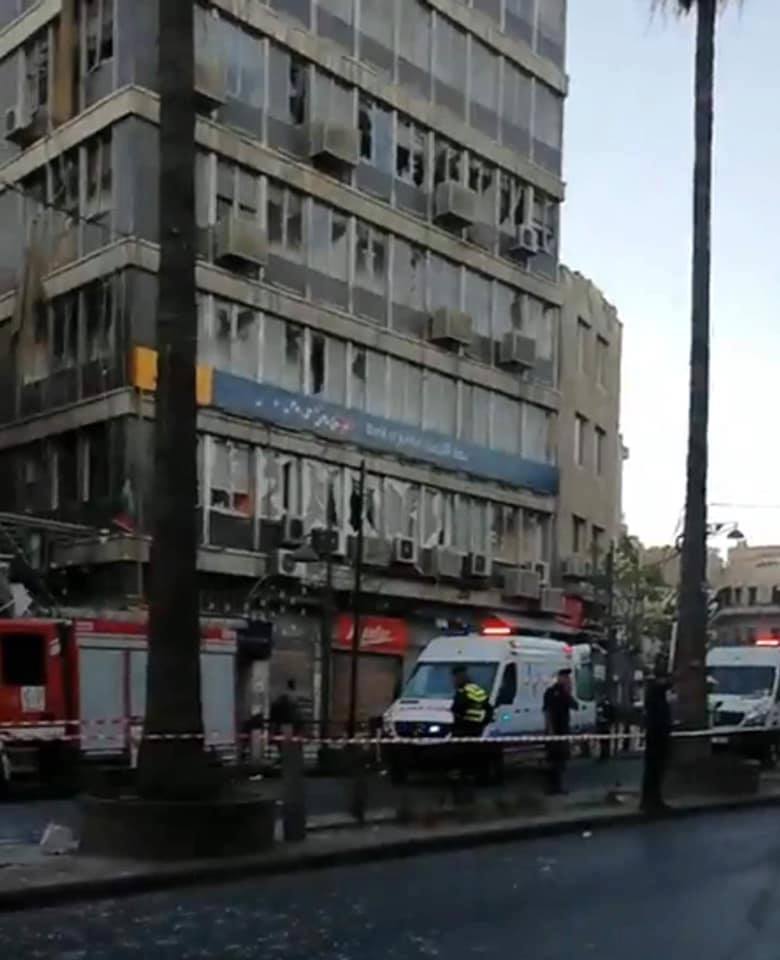 وفاتان وإصابتان إثر انفجار اسطوانة غاز في مطعم بوسط البلد..صور