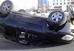 إصابة 5 أشخاص اثر حادث تدهور مركبة في اربد