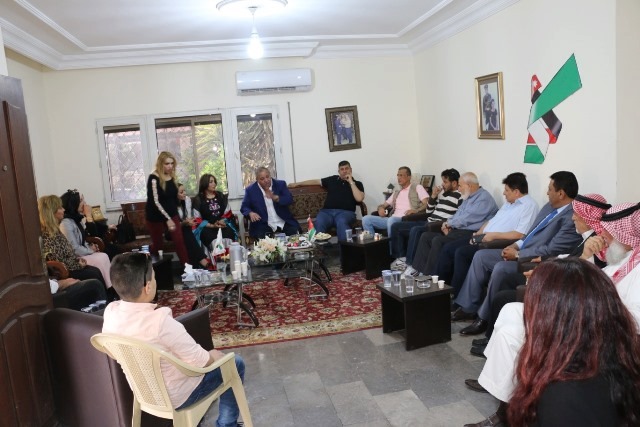 خلال لقاء معايدة.. الخشمان يحذّر من الباحثين عن الشعبيات - صور