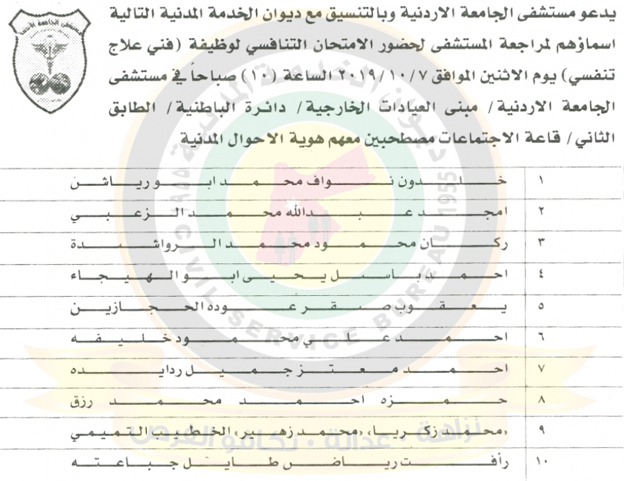 وظائف شاغرة ومدعوون للتعيين في مختلف الوزارات - أسماء