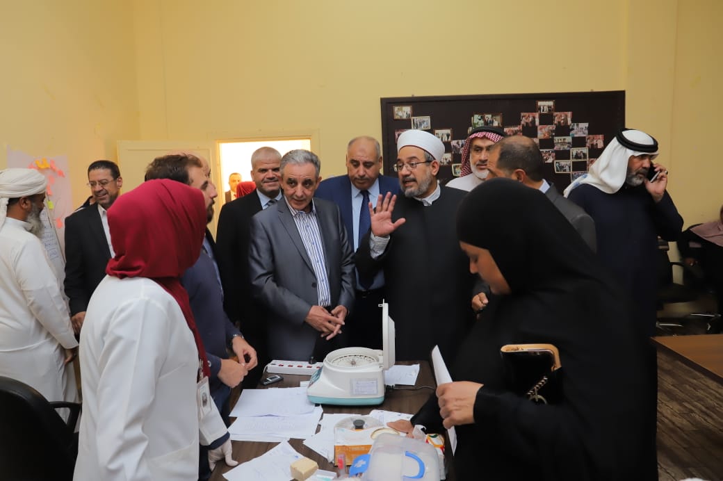 المقاصد يعالج ٥٠٠ مريض بيوم طبي مجاني بالمفرق (صور)