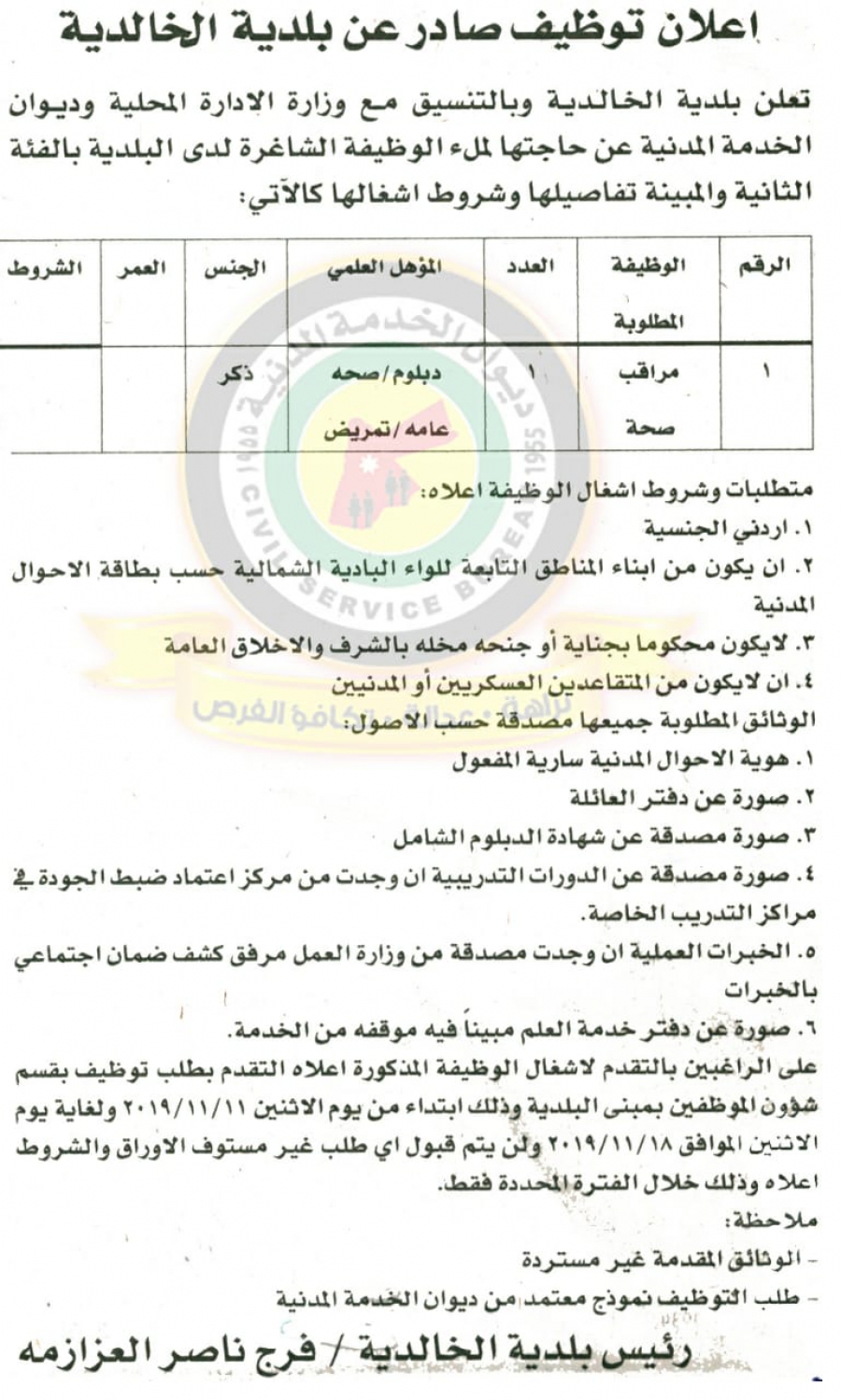 وظائف شاغرة ومدعوون للتعيين في مختلف الوزارات - أسماء