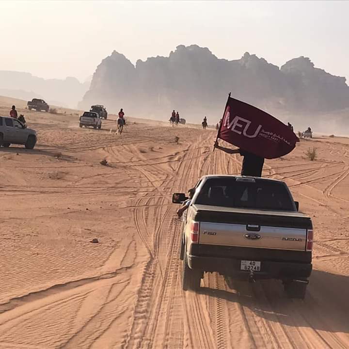 الشرق الأوسط تشارك في سباق الحسين الدولي للقدرة والتحمل