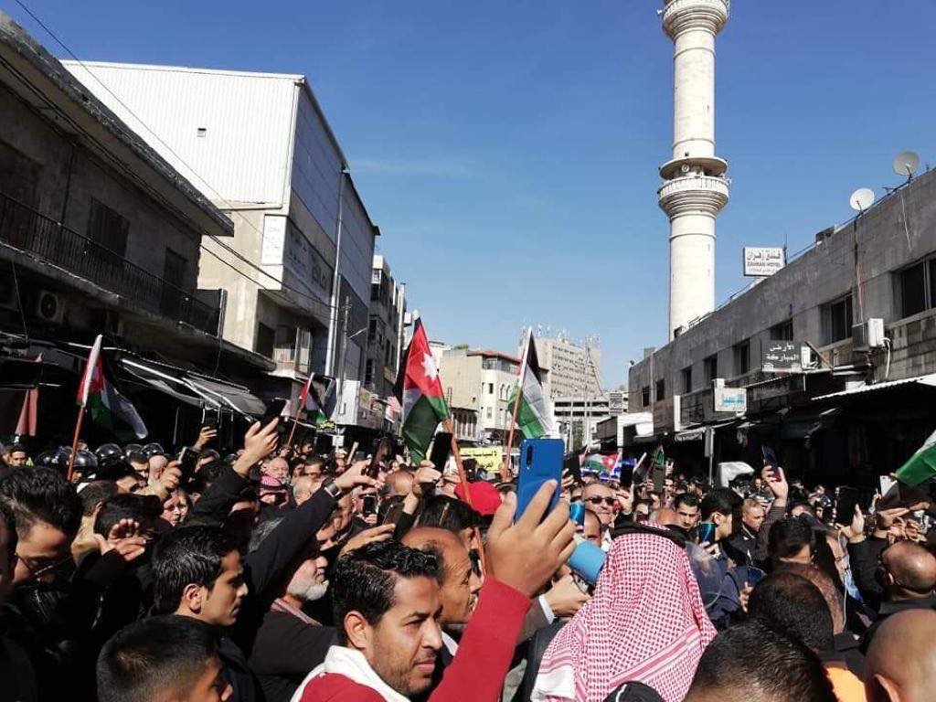 مسيرة حاشدة في وسط البلد للمطالبة بالاصلاح والافراج عن المعتقلين - صور