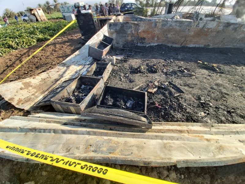 الاردن: (13) وفاة و(3) إصابات اثر حريق بيت من الزينكو في الشونة الجنوبية