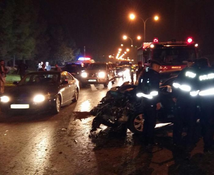 وفاة ثلاثة اشخاص وإصابة آخرين اثر حادث تصادم في عمان